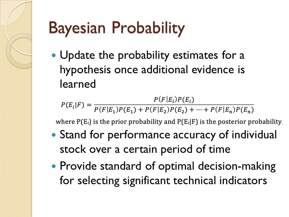 probability analysis stock market prediction